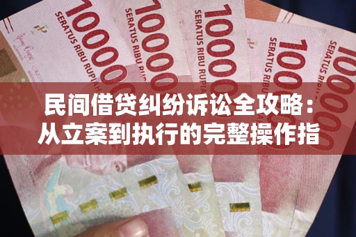 武汉民间借贷纠纷诉讼全攻略：从立案到执行的完整操作指南