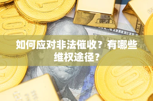 武汉如何应对非法催收？有哪些维权途径？