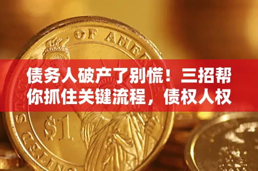 武汉债务人破产了别慌！三招帮你抓住关键流程，债权人权益不再缩水
