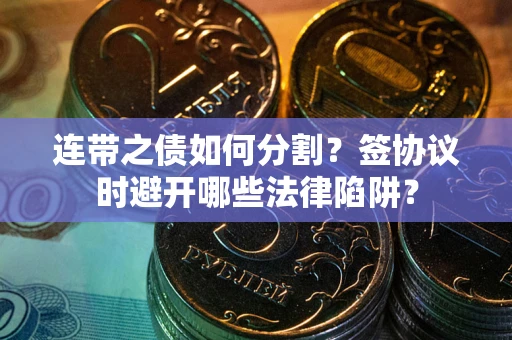 武汉连带之债如何分割？签协议时避开哪些法律陷阱？