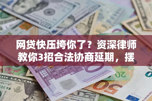 武汉网贷快压垮你了？资深律师教你3招合法协商延期，摆脱暴力催收！
