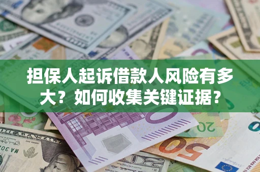 武汉担保人起诉借款人风险有多大？如何收集关键证据？