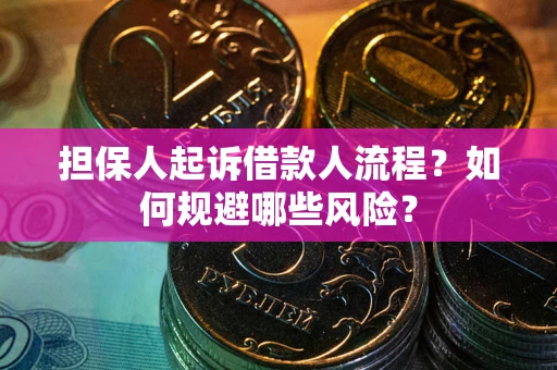 武汉担保人起诉借款人流程？如何规避哪些风险？
