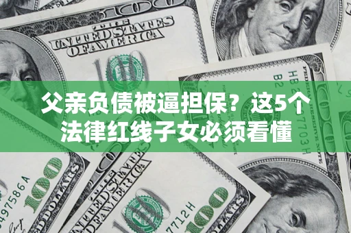 武汉父亲负债被逼担保？这5个法律红线子女必须看懂