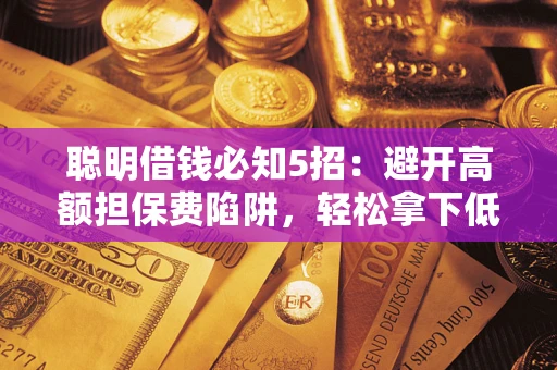 武汉聪明借钱必知5招：避开高额担保费陷阱，轻松拿下低息贷款