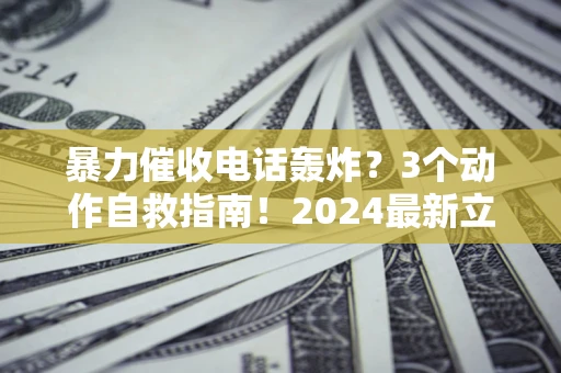 武汉暴力催收电话轰炸？3个动作自救指南！2024最新立案标准全解析